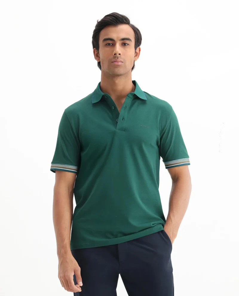 Rare Rabbit Men's Multi Tipping Polo