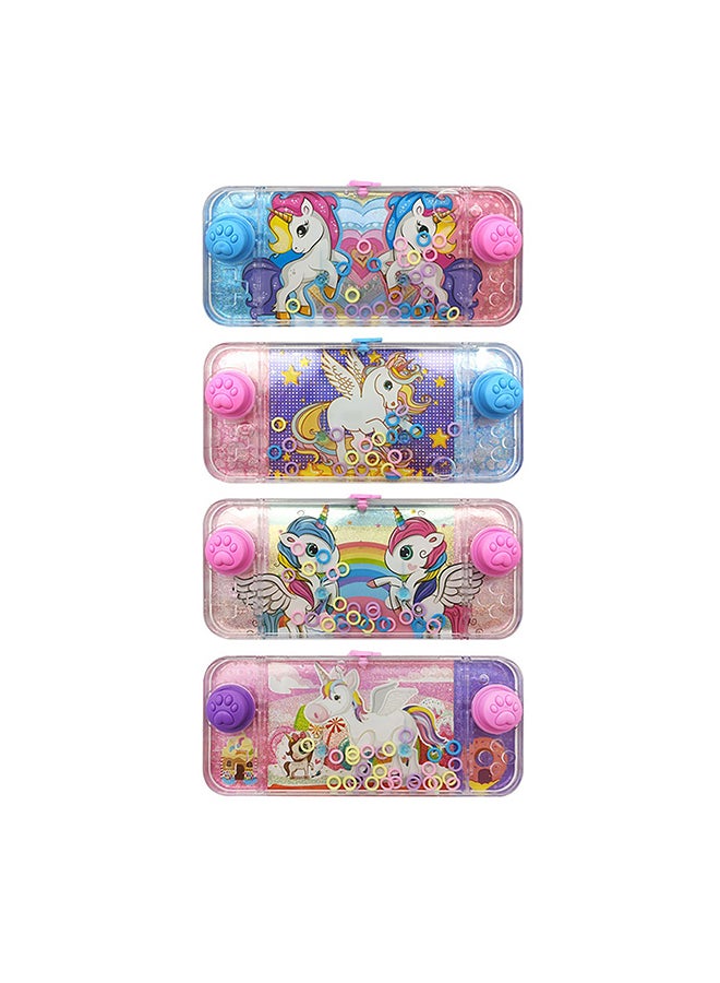 Galaxy Toys Galaxy Unicorn Handheld Water Ring Toss Game Toy (1 Pc) – Assorted Colors – Fun & Portable Interactive Toy for Kids  - Image 1