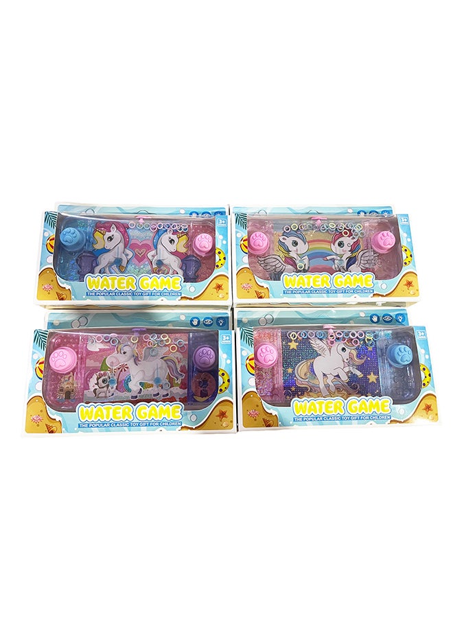 Galaxy Toys Galaxy Unicorn Handheld Water Ring Toss Game Toy (1 Pc) – Assorted Colors – Fun & Portable Interactive Toy for Kids  - Image 3
