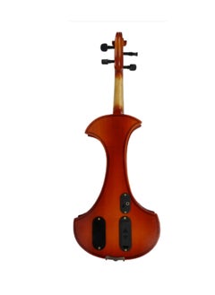 Megarya Electric Violin Student Starter Kit Red Brown Handmade Finish With Brazilian Wood Bow  - Image 3
