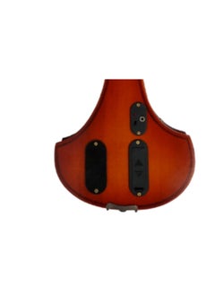 Megarya Electric Violin Student Starter Kit Red Brown Handmade Finish With Brazilian Wood Bow  - Image 4
