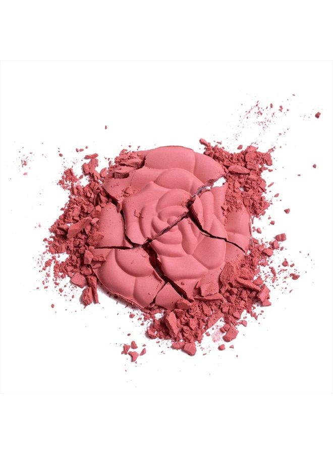 MILANI Rose Powder Blush - Wild Rose (0.6 Ounce) Cruelty-Free Blush - Shape, Contour & Highlight Face with Matte or Shimmery Color - Image 4