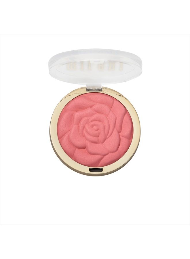 MILANI Rose Powder Blush - Wild Rose (0.6 Ounce) Cruelty-Free Blush - Shape, Contour & Highlight Face with Matte or Shimmery Color - Image 3