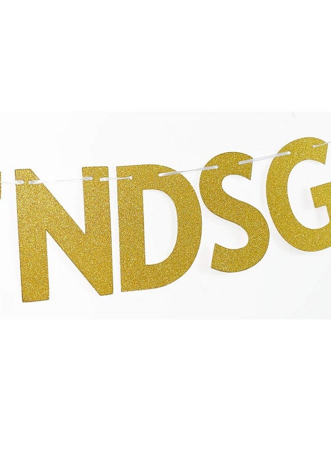 MAGQOO Happy Friendsgiving Banner Sign Thanksgiving Friends Party Banner Decor Seasonal Fall Home Decor - Image 3