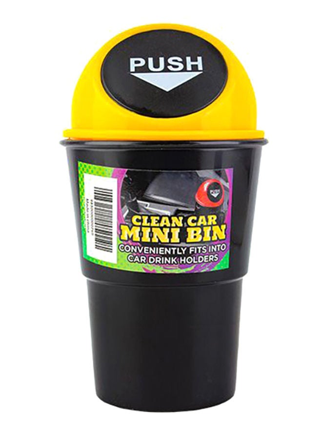 NIBEMINENT Portable Mini Car Trash Bin