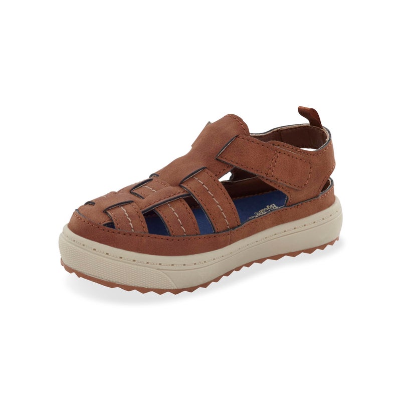 OSHKOSH B'gosh OSHKOSH, Unisex, ANCHOR, Sandal, BROWN, Size 10 - Image 2