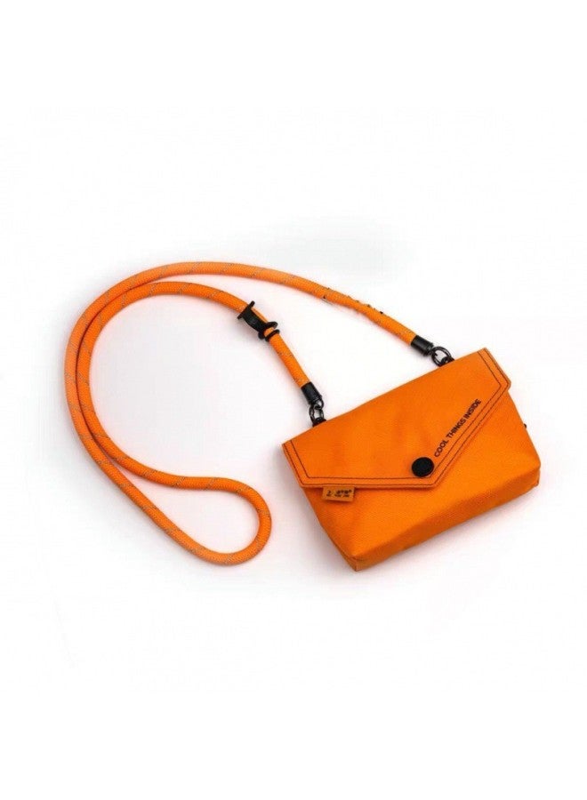 Nocoque Trendy Brand Mini Crossbody Bag One Rope Dual-use Combination Outdoor Nylon Bag Niche Mobile Phone Lanyard Bag-Colour:Bv Green - Image 5