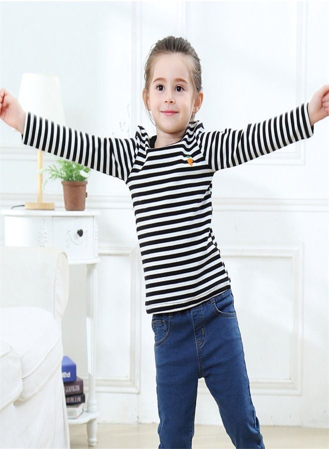 Loquat Children's Long Sleeve Round Neck Pullover T-Shirt  - Image 1
