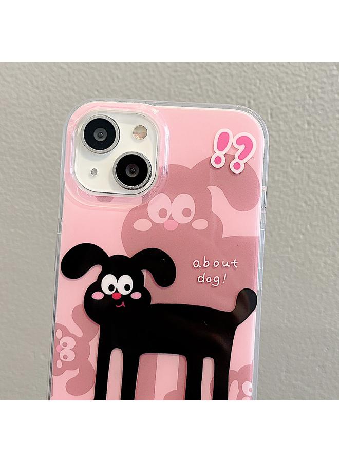 اس-توب جراب هاتف IMD بنمط حيوان لطيف لهاتف iPhone 14 Pro Max - Image 3