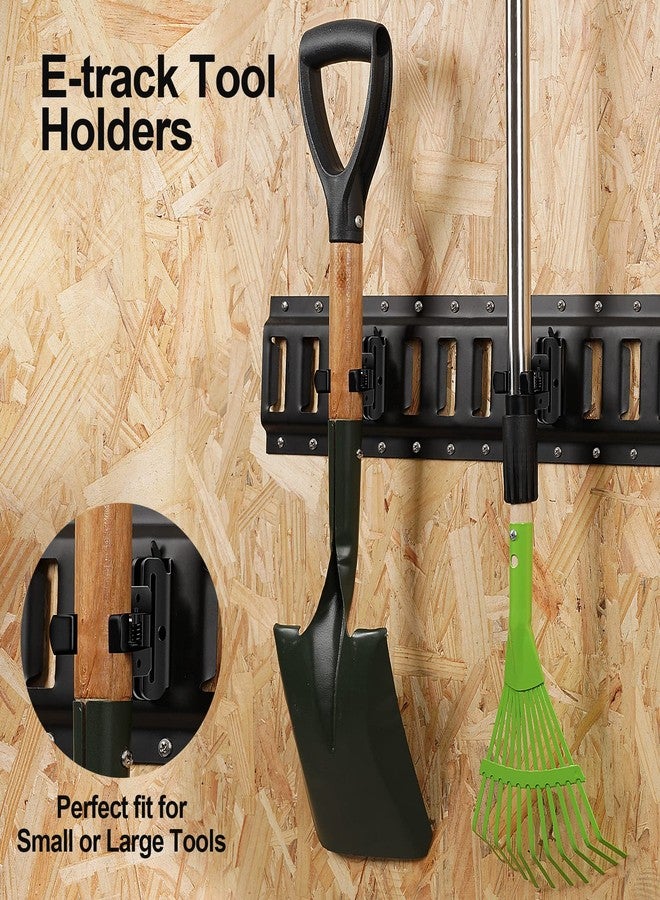 Onesnt 6 Pack E-Track Tool Holders |E Track Accessories for Enclosed Trailer to Keep Rakes,Shovels, Broom|e Track Tool Holder Hanger for Trailer Accessories| Tool Stabilizer for Etrack Accessories - Image 4