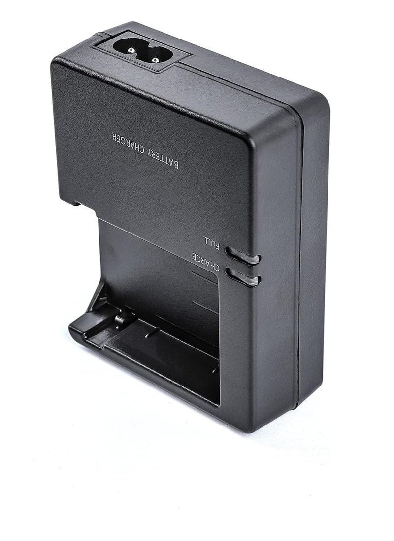 CGSYJ - LC-E8 LC-E8C Battery charger 600d 550D 650D 700DCompatible with Canon EOS Rebel: EOS T2i T3i T4i T5i X4 X5 X6i X7i DSLR Camera, black,with Power Supply Cord - Image 1