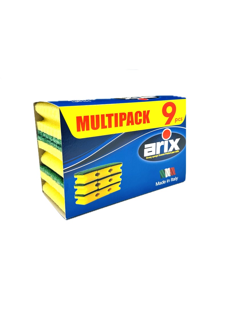 عبوة ترويجية من إسفنجات ARIX GRIP (9 قطع)