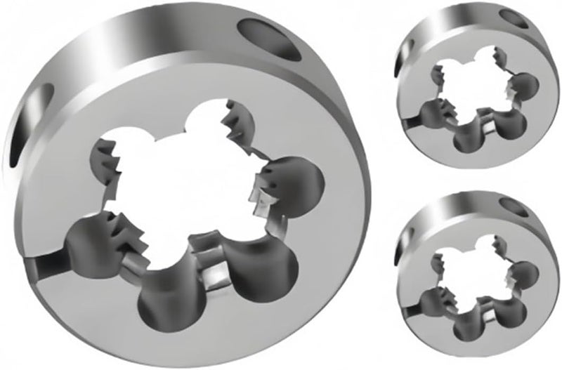 Round Threading Die 1PCS Adjustable pipe round Die PT PS G PF NPT NPS 1/16-27 1/8-27 1/4-18 3/8-18 1/2-14 Screw Thread Threading Dies(PT3I8-19) - Image 5