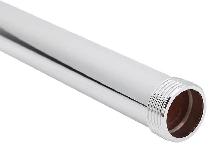 25mm Diameter Copper Electroplating Shower Extension Tube Arm Pipe Bathroom Accessory - Image 2