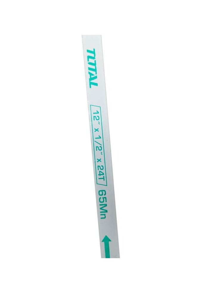 TOTAL - Hacksaw Frame 300mm 12 With 1 Pieces 65Mn Blade Super Quality hack Saw Frame THT54106 - Image 1