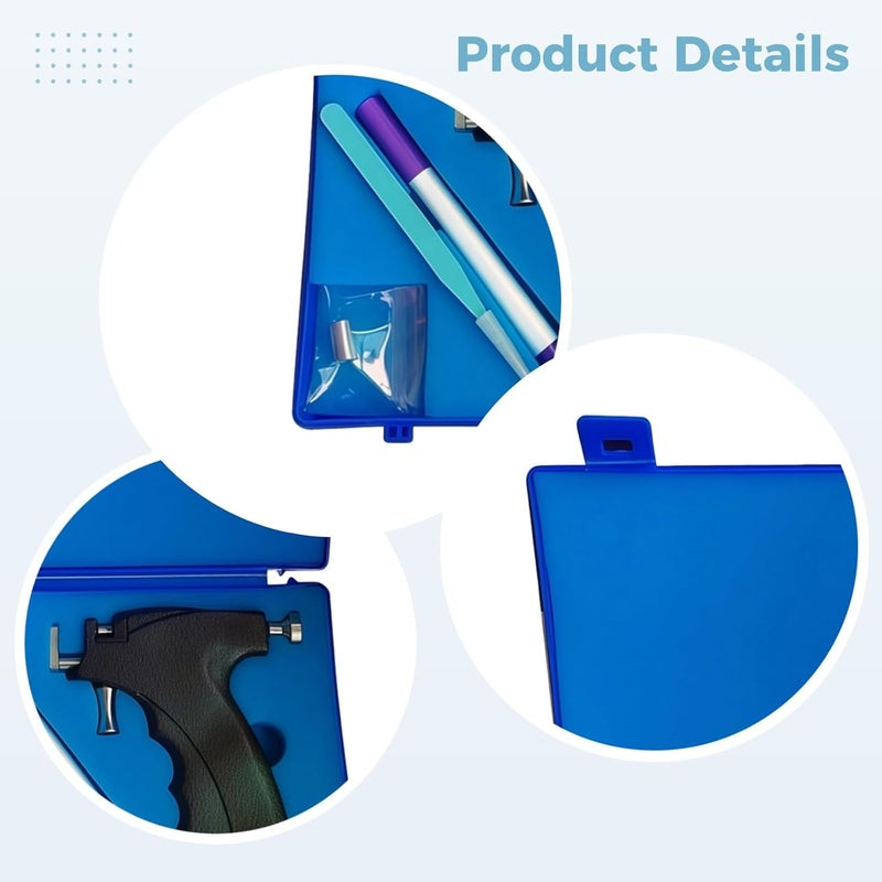 Ear Piercing Tool Kit With Stainless Steel Device, Tweezers, And Marker, Perfect For Home Use By Students - Image 4