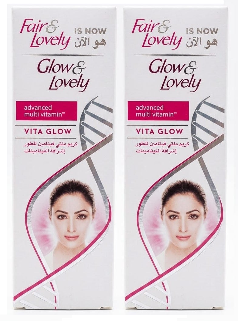 Glow & Lovely Two Pieces Of Glow & Lovely Advanced Multivitamin Cream 2x100 g - Image 1