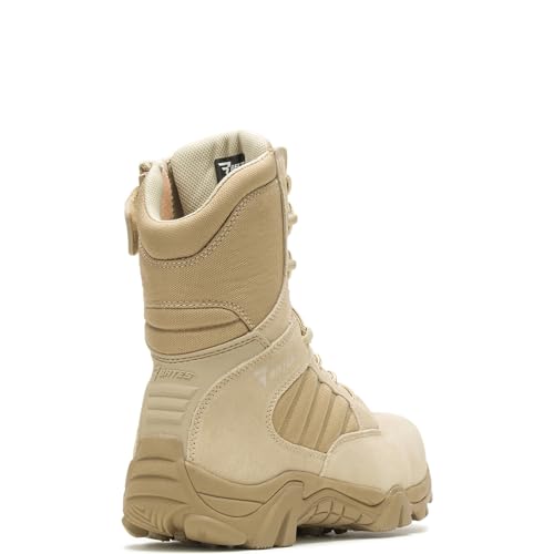 Bates Men's Gx-8 Comp Toe Side Zip Work Boot,Desert/Tan,7 EW US - Image 4