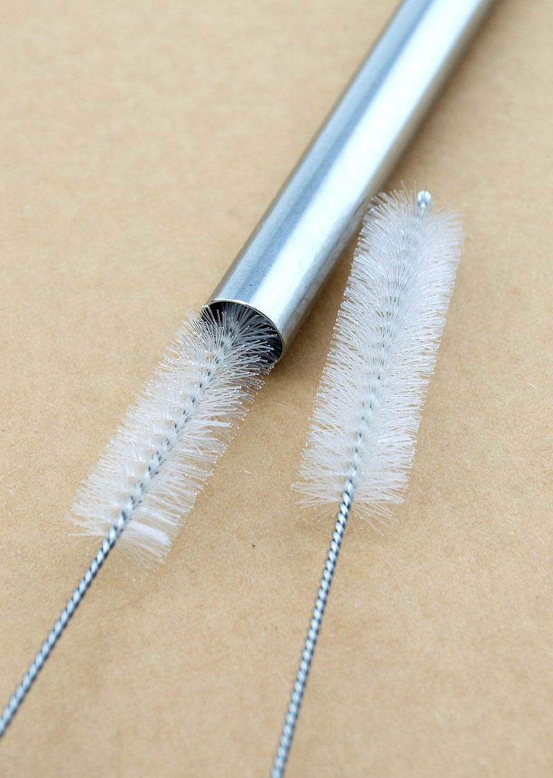 CocoStraw Bubble Tea Boba Straw Cleaning Brushes Set of 4 - EXTRA WIDE 1/2" wide x 10" Jumbo Drink CocoStraw Brand -4 PACK - Image 4