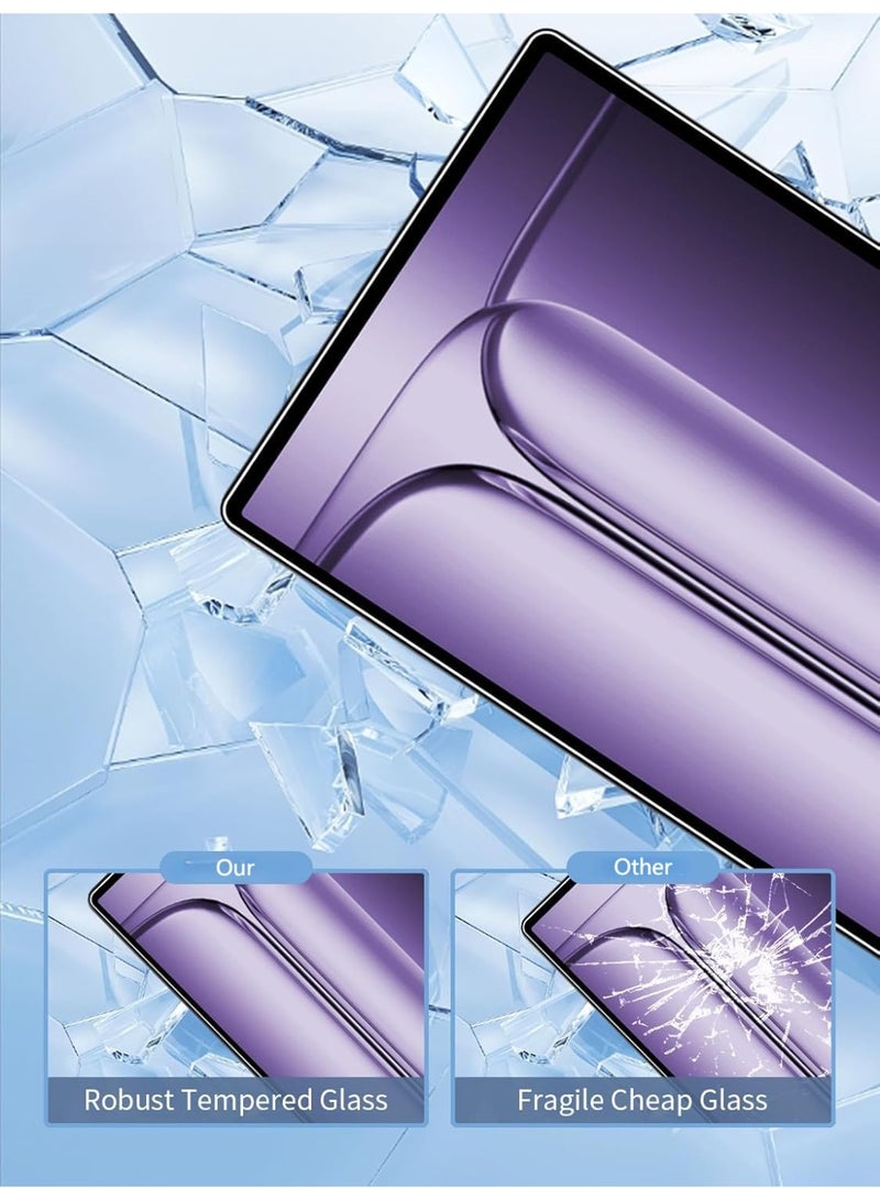 general Screen Protector Compatible with OnePlus Pad 3 13.2 inch 2025 Tablet, [2 Pack] Tempered Glass Anti-scratch Film, 9H Hardness, Bubble-Free, HD Clear - Image 4