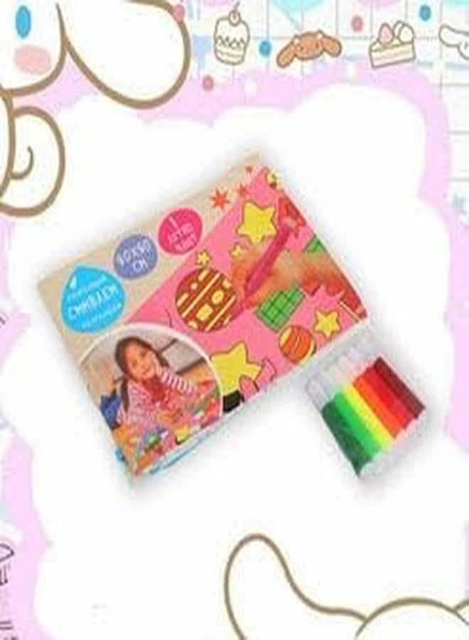 KRySt Reusable Washable Coloring Mat for Kids – 80 x 80 cm | Foldable Drawing Sheet for Creative Fun | Includes Water-Based Pens (Space) - Image 1