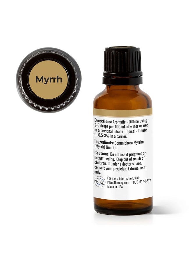 Plant Therapy Myrrh Essential Oil 100% Pure, Undiluted, Natural Aromatherapy, Therapeutic Grade 30 mL (1 oz)  - Image 2