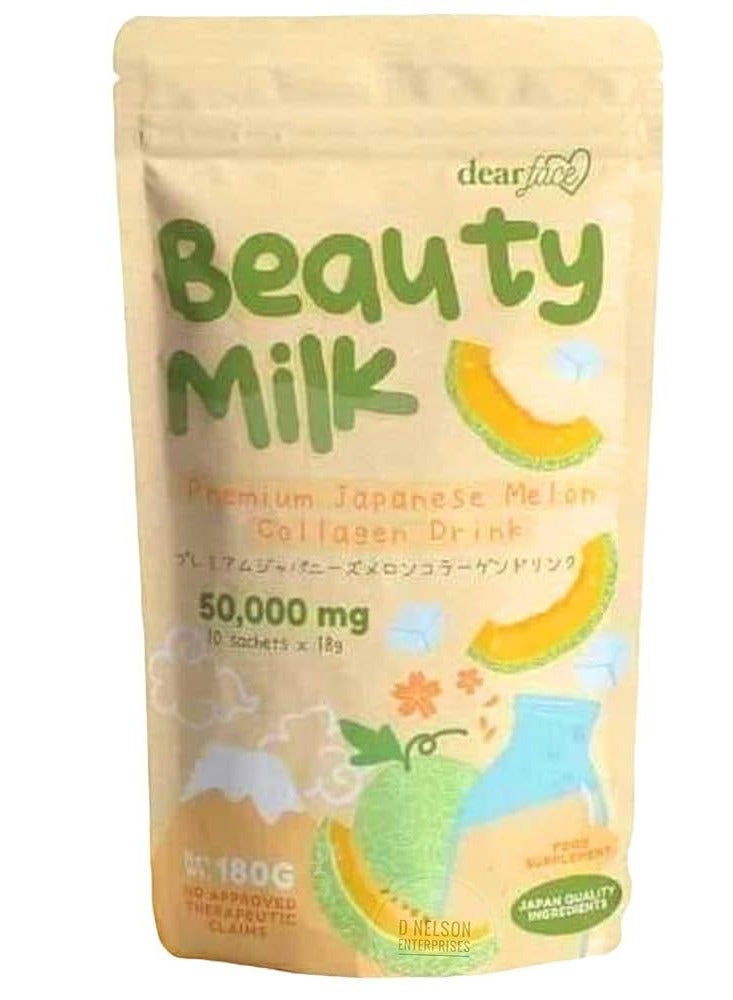 dear face Japanese Melon Flavored Collagen Drink - Image 3