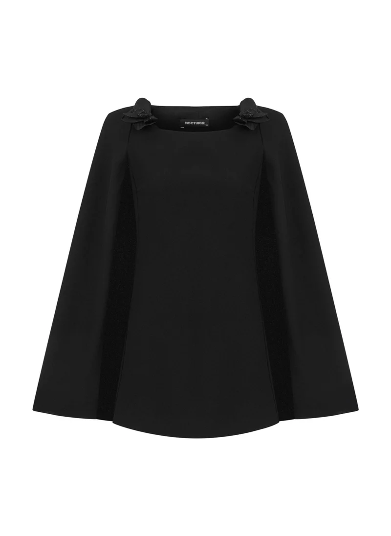 نوكتورن Floral Capelet Dress