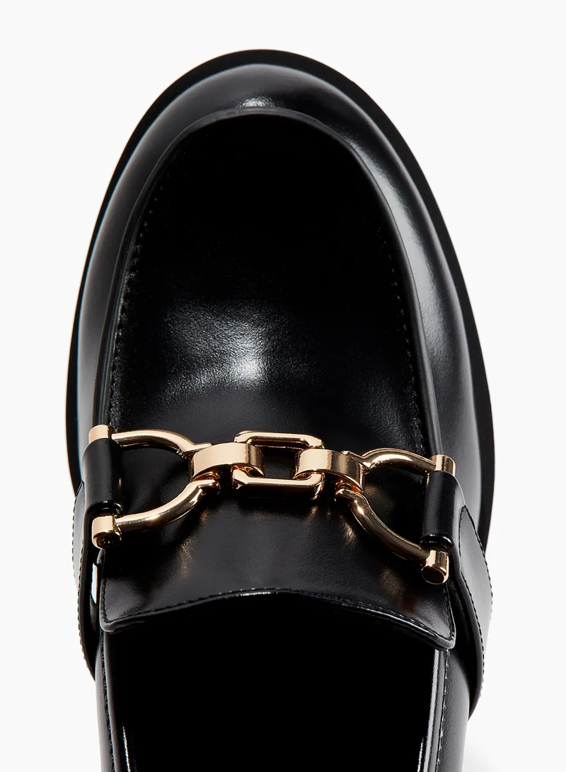 H&M Block-Heeled Loafers