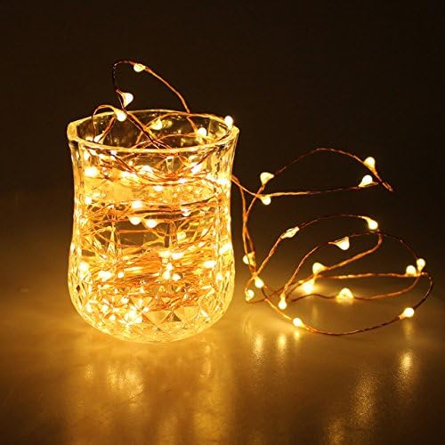 Quace Copper String Led Light 10M 100 LED (USB Operated) Wire Decorative Fairy Lights Diwali Christmas Festival - (Warm White, 4 Units) - Image 4