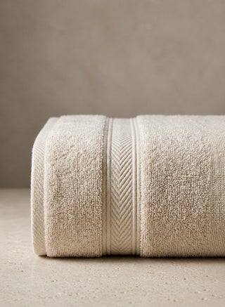 Cream Bath Towel