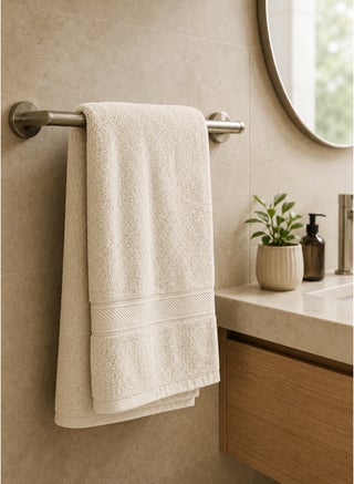 Cream Bath Towel