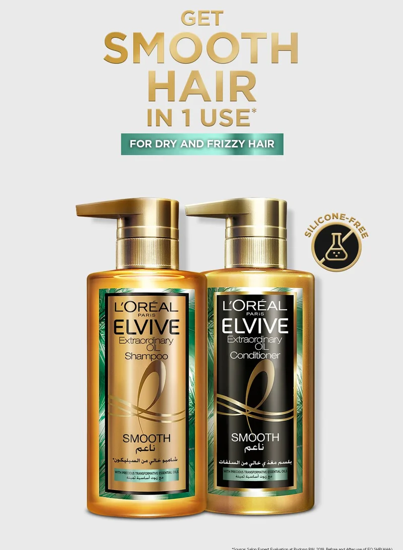L'OREAL PARIS Elvive Sublime Oil Smooth Nourishing Conditioner 440Ml