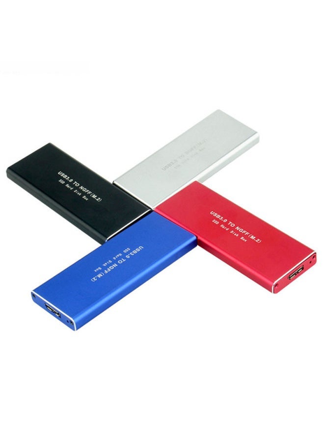 Ngff Hard Drive Box M.2 Solid State Heat Dissipation Metal Shell Usb3.0 External Mobile Box-Color:MN01 Black  - Image 2
