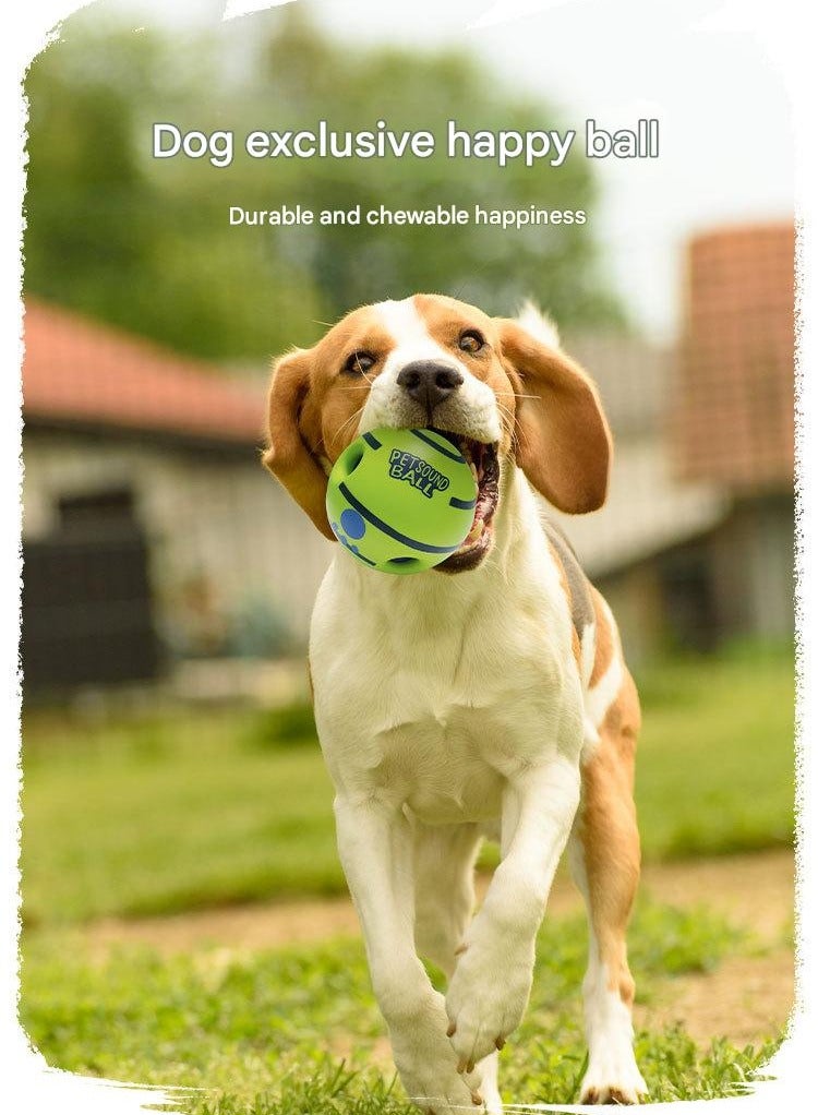 Goolsky كرة لعبة الكلاب التي تصدر صوتًا غير قابلة للتدمير - جهاز تدريب لتسلية الكلاب وتخفيف الملل وطحن الأسنان - Image 3