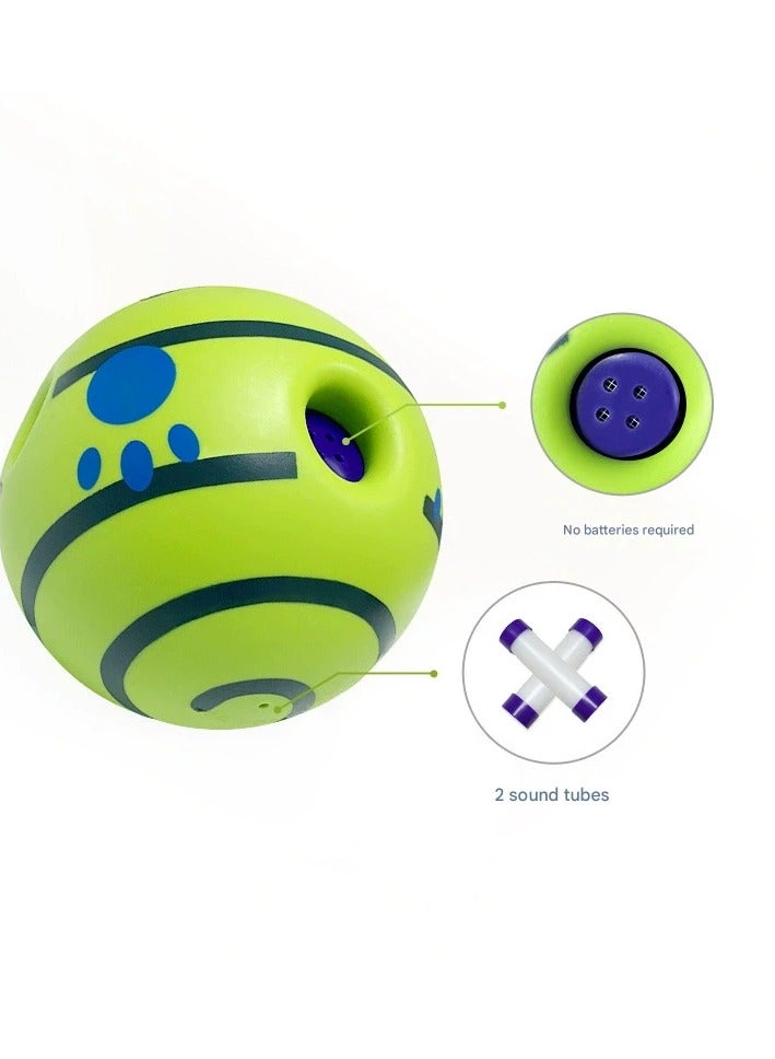 Goolsky كرة لعبة الكلاب التي تصدر صوتًا غير قابلة للتدمير - جهاز تدريب لتسلية الكلاب وتخفيف الملل وطحن الأسنان - Image 4