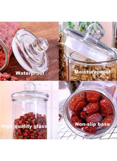 Mash 750ml Glass Storage Jar with Sealed Moisture-Proof Glass Lid Airtight Food Storage Jars With Lid 25oz Glass Jar Kitchen Canisters  - Image 3