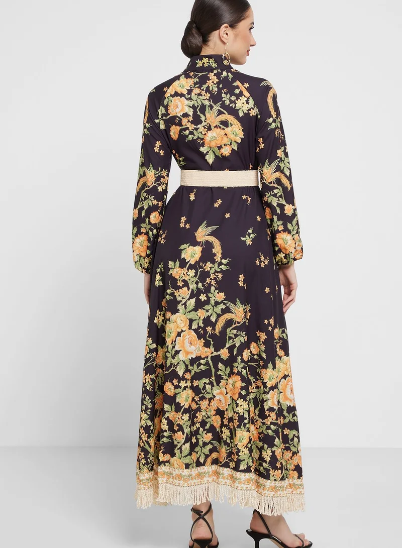 Khizana Floral Printed Dress