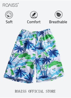 Men's Beachwear Quick Dry Beach Pants Swimming Trunks Leaves Pattern Thin Five-point Casual Pants Sports Running Boxer Swim Shorts Swimsuit Summer Multicolor - pzsku/ZAE8D5403F22E5A66CCE0Z/45/_/1671100141/27104639-e7e1-47fc-8c70-1df944457a22