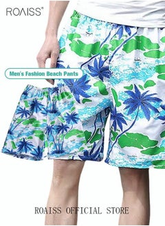 Men's Beachwear Quick Dry Beach Pants Swimming Trunks Leaves Pattern Thin Five-point Casual Pants Sports Running Boxer Swim Shorts Swimsuit Summer Multicolor - pzsku/ZAE8D5403F22E5A66CCE0Z/45/_/1671100141/c7fa82d8-c78f-4ac7-97ca-973795a76236