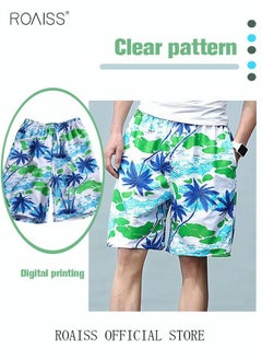 Men's Beachwear Quick Dry Beach Pants Swimming Trunks Leaves Pattern Thin Five-point Casual Pants Sports Running Boxer Swim Shorts Swimsuit Summer Multicolor - pzsku/ZAE8D5403F22E5A66CCE0Z/45/_/1671100141/cab9b88d-54a5-43a0-9467-88014e081681