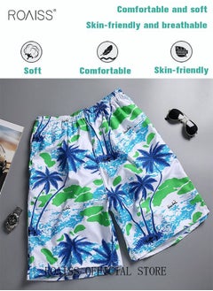 Men's Beachwear Quick Dry Beach Pants Swimming Trunks Leaves Pattern Thin Five-point Casual Pants Sports Running Boxer Swim Shorts Swimsuit Summer Multicolor - pzsku/ZAE8D5403F22E5A66CCE0Z/45/_/1671100142/1b22f5b0-9a6a-42fd-b3cd-c26df5ca7f8e