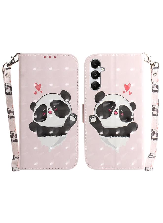 اس-توب جراب لهاتف Samsung Galaxy A05s، جراب جلدي ثلاثي الأبعاد ملون قابل للطي أفقيًا - Image 1