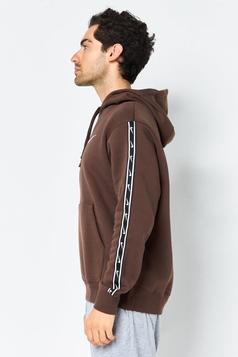 Nike Men Sportswear Fit Long Sleeve Outdoor Hoodie, Coffee Brown - Image 3
