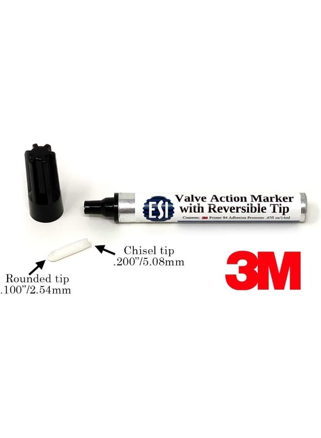 ESI Pen Containing 3M Primer 94 - Tape Primer Adhesion Promoter .47fl oz / 14mL with Valve Action Reversible Applicator Tip - Image 2