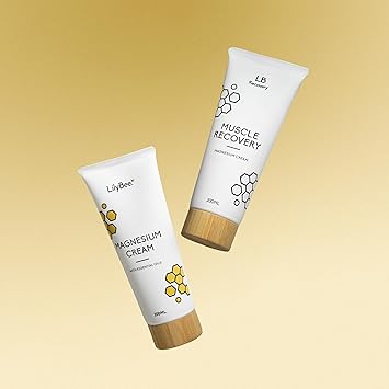 LilyBee LilyBee LB Recovery Magnesium Cream 200ml 100 pure and natural ingredients lightweight and moisturising formula which absorbs effortlessly into the skin and aids muscle and joint recovery - Image 2