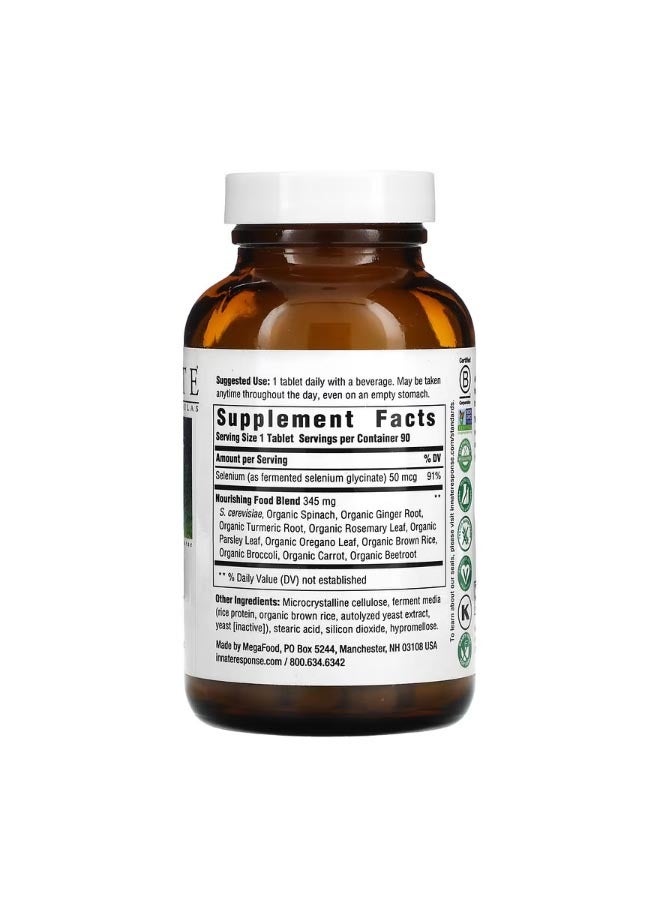 Innate Response Formulas Selenium 90 Tablets - Image 2