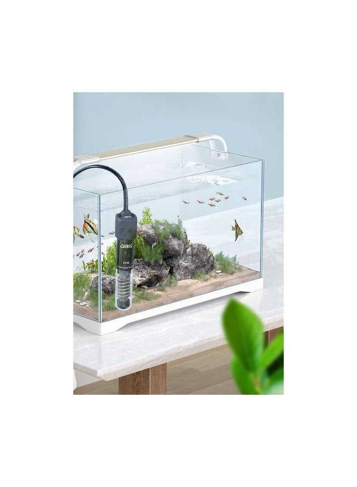 Generic TAMAM AQUARIUM  Mini Aquarium Heating Rod with LED Temperature Display  - Image 4