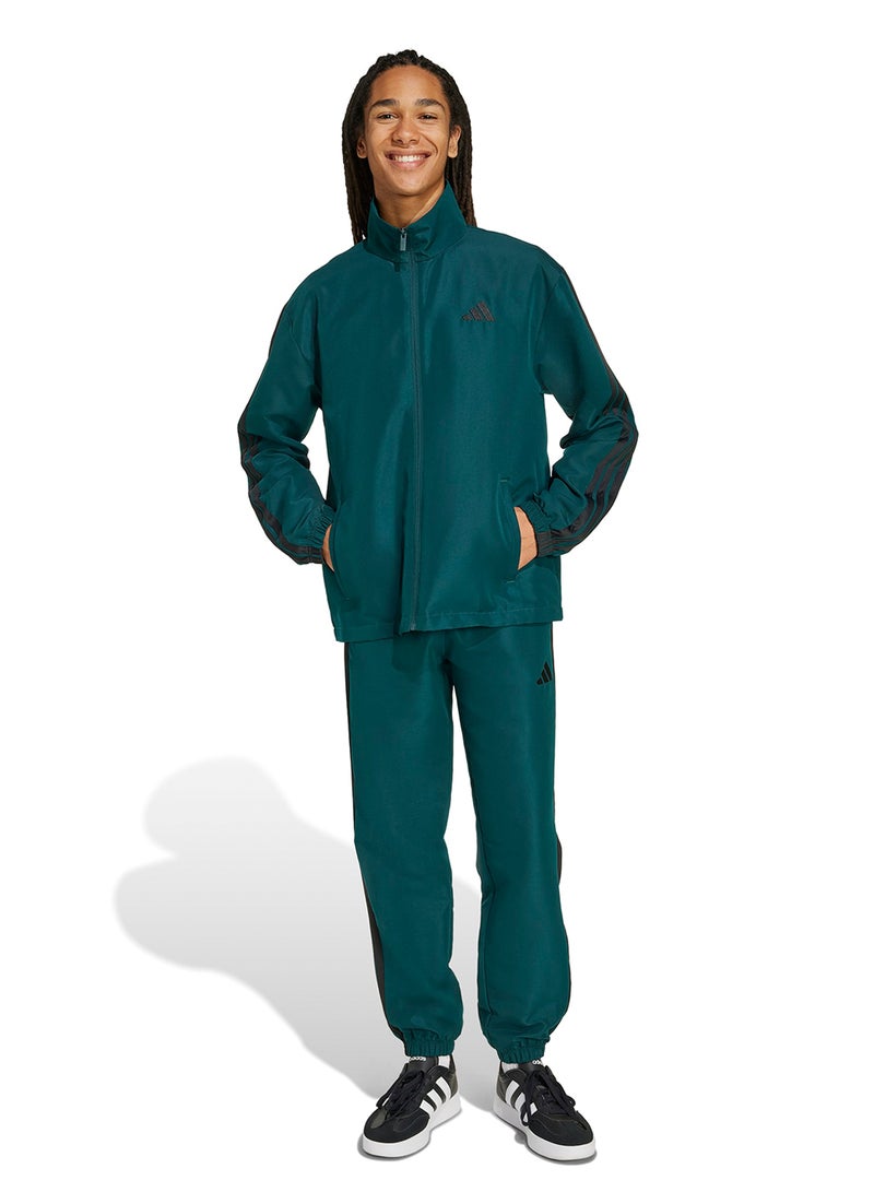 adidas بدلة رياضية منسوجة بثلاث خطوط - Image 1