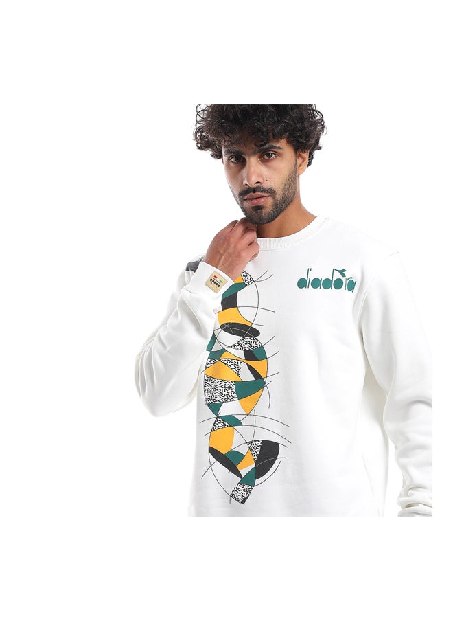 DIADORA - Men's Printed Sweatshirt - Image 1